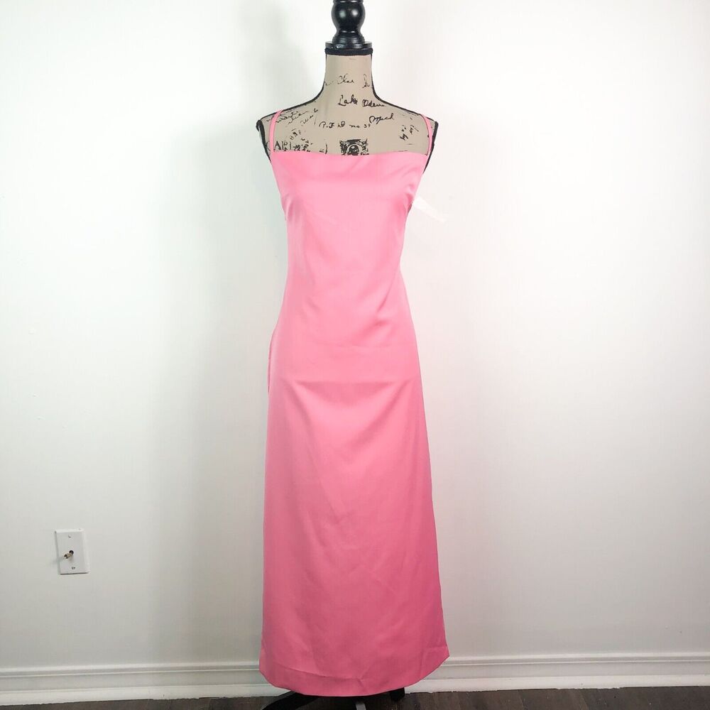 Bardot NWT Jillian Open Back Long Maxi Dress Size 12 - Picture 2 of 7